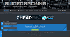 Desktop Screenshot of guidedhacking.com